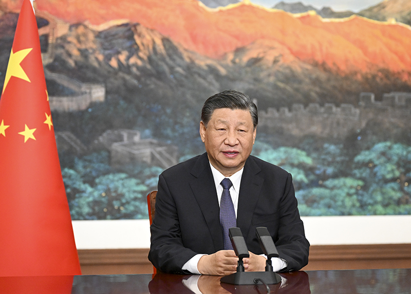  习近平向2023年世界互联网大会乌镇峰会开幕式发表视频致辞