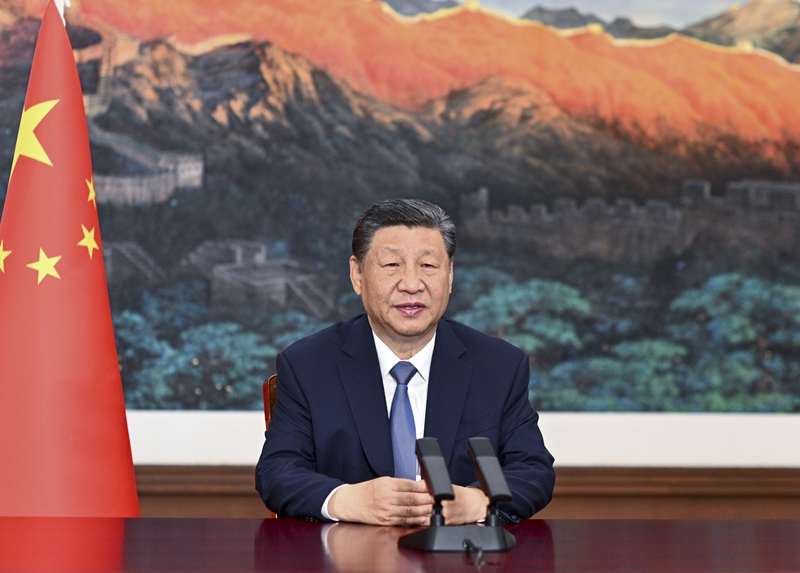  习近平向联合国贸易和发展会议成立60周年庆祝活动开幕式[换行]发表视频致辞